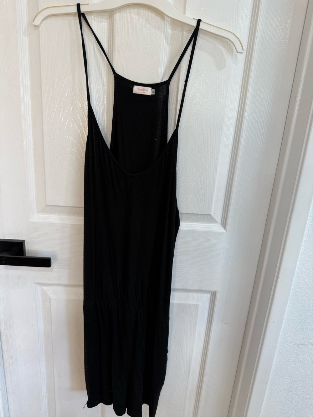 BlueTMe Black Racerback Romper